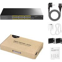 Управляемый коммутатор 3-го уровня Cudy GS5024PS4 1.0 - Превью изображения №4 — Интернет-магазин Time-Shop