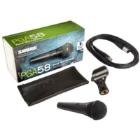 Проводной микрофон Shure PGA58-XLR-E - Превью изображения №2 — Интернет-магазин Time-Shop