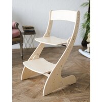 Растущий стул Друг Кузя Растущий Павлин (без покраски) - Превью изображения №3 — Интернет-магазин Time-Shop