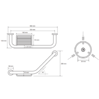 Поручень Bemeta Omega 102307032 - Превью изображения №2 — Интернет-магазин Time-Shop