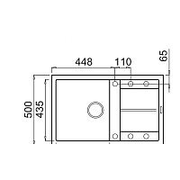 Кухонная мойка Elleci Unico 300 Black K86 LKU30086 - Превью изображения №2 — Интернет-магазин Time-Shop