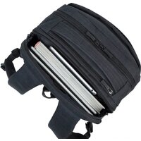 Городской рюкзак Rivacase 8365 (черный) - Превью изображения №8 — Интернет-магазин Time-Shop