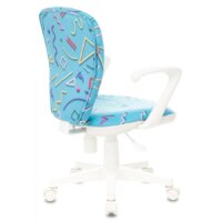 Компьютерное кресло Бюрократ KD-W10AXSN/STICK-BL (голубой) - Превью изображения №4 — Интернет-магазин Time-Shop