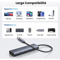 USB-хаб Ugreen CM512 45320 - Превью изображения №3 — Интернет-магазин Time-Shop