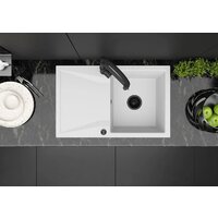 Кухонная мойка Kernau KGS J 5079 1B1D Pure White - Превью изображения №2 — Интернет-магазин Time-Shop