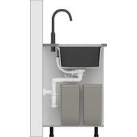 Кухонная мойка Quadron HCQL5646U4-C1_U - Превью изображения №4 — Интернет-магазин Time-Shop