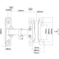 Кронштейн для телевизора Ultramounts UM892 (черный) - Превью изображения №11 — Интернет-магазин Time-Shop