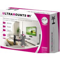 Кронштейн для телевизора Ultramounts UM892 (черный) - Превью изображения №8 — Интернет-магазин Time-Shop