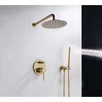 Душевая система  Rea Lungo REA-P4110 (золотой) - Превью изображения №3 — Интернет-магазин Time-Shop