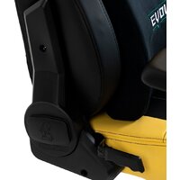 Игровое (геймерское) кресло Evolution Nomad PRO Cyberpunk Core (черный/желтый) - Превью изображения №12 — Интернет-магазин Time-Shop