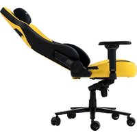 Игровое (геймерское) кресло Evolution Nomad PRO Cyberpunk Core (черный/желтый) - Превью изображения №15 — Интернет-магазин Time-Shop