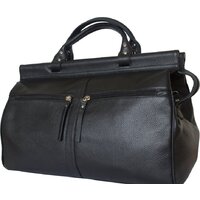 Саквояж Carlo Gattini Classico Veano 4004-01 (черный) - Превью изображения №2 — Интернет-магазин Time-Shop