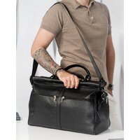 Саквояж Carlo Gattini Classico Veano 4004-01 (черный) - Превью изображения №8 — Интернет-магазин Time-Shop