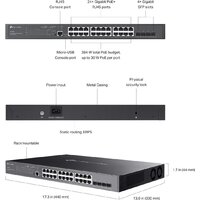 Управляемый коммутатор 2-го уровня TP-Link Omada SG3428MP - Превью изображения №6 — Интернет-магазин Time-Shop