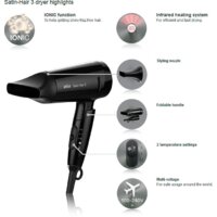 Фен Braun Satin-Hair 3 (HD 350) - Превью изображения №5 — Интернет-магазин Time-Shop