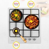 Варочная панель Simfer H45V30W470 - Превью изображения №4 — Интернет-магазин Time-Shop