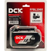 Аккумулятор DCK FFBL2060 (18В/6 Ah) - Превью изображения №4 — Интернет-магазин Time-Shop