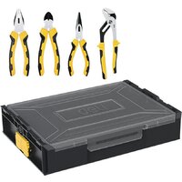 Набор пассатижей Deli DL1204 (4 предмета) - Превью изображения №2 — Интернет-магазин Time-Shop