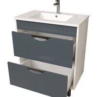  Mixline Тумба под умывальник Байкал 75 550385 - Превью изображения №3 — Интернет-магазин Time-Shop