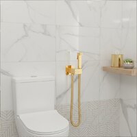 Унитаз напольный Lauter Vortex 2110012VF + гигиенический душ Rainix 21LT7714GL - Превью изображения №27 — Интернет-магазин Time-Shop