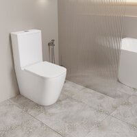 Унитаз напольный Lauter Vortex 2110012VF + гигиенический душ Rainix 21LT7714GL - Превью изображения №10 — Интернет-магазин Time-Shop