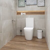 Унитаз напольный Lauter Vortex 2110012VF + гигиенический душ Rainix 21LT7714GL - Превью изображения №19 — Интернет-магазин Time-Shop