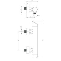 Смеситель Deante Arnika Titanium BQA D40M - Превью изображения №2 — Интернет-магазин Time-Shop