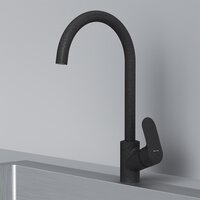 Кухонная мойка Berge BR-5750 + Like F8007122 (черный) - Превью изображения №8 — Интернет-магазин Time-Shop