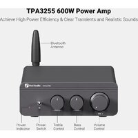Усилитель мощности Fosi Audio BT20A Pro (48V/5A, синий) - Превью изображения №2 — Интернет-магазин Time-Shop