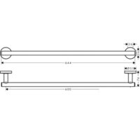 Набор для туалета Hansgrohe Logis Set Universal 41728000 - Превью изображения №3 — Интернет-магазин Time-Shop