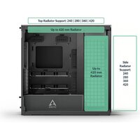 Корпус Arctic Xtender ACPCC00018A - Превью изображения №11 — Интернет-магазин Time-Shop