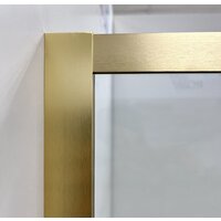 Душевая дверь RGW SV-12-G 32321210-16 100 (золото/прозрачное стекло) - Превью изображения №2 — Интернет-магазин Time-Shop