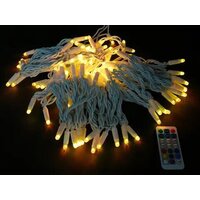 Светодиодная гирлянда ULED Стринг-лайт ULED-SL-100-220V-(W-ESR-RGB) - Превью изображения №4 — Интернет-магазин Time-Shop