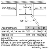 Холодильник Bosch Serie 4 KGN36VWED - Превью изображения №8 — Интернет-магазин Time-Shop