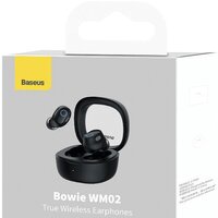 Наушники Baseus Bowie WM02 (черный) - Превью изображения №4 — Интернет-магазин Time-Shop