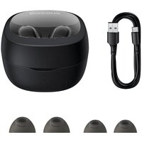 Наушники Baseus Bowie WM02 (черный) - Превью изображения №3 — Интернет-магазин Time-Shop