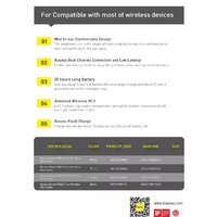 Наушники Baseus Bowie WM02 (черный) - Превью изображения №14 — Интернет-магазин Time-Shop