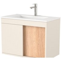 Дабер Тумба под умывальник 014 Тобага/Эридан 80 Т14.8Т.0.18 (бежевый/дуб бардолино)