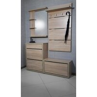 Тумба для обуви Анрат Элана 2.70ш дуб сонома - Превью изображения №4 — Интернет-магазин Time-Shop