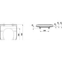 Сиденье для унитаза Laufen Sonar 8933410000001 - Превью изображения №2 — Интернет-магазин Time-Shop