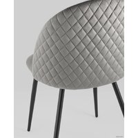 Стул Stool Group Lilly HLR-24 (велюр антрацитовый) - Превью изображения №6 — Интернет-магазин Time-Shop