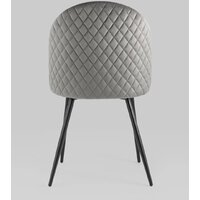 Стул Stool Group Lilly HLR-24 (велюр антрацитовый) - Превью изображения №4 — Интернет-магазин Time-Shop