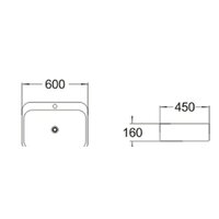 Умывальник SantiLine SL-2108 - Превью изображения №2 — Интернет-магазин Time-Shop