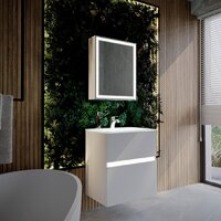  Lauter Тумба под умывальник Emma 60 (белый глянец) - Превью изображения №8 — Интернет-магазин Time-Shop