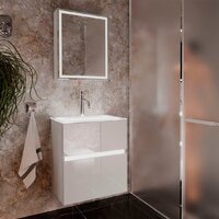  Lauter Тумба под умывальник Emma 60 (белый глянец) - Превью изображения №7 — Интернет-магазин Time-Shop