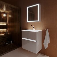  Lauter Тумба под умывальник Emma 60 (белый глянец) - Превью изображения №6 — Интернет-магазин Time-Shop