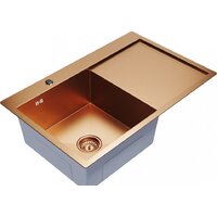 Кухонная мойка Mixline Pro 552921 (бронза, с сифоном) - Превью изображения №2 — Интернет-магазин Time-Shop