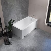 Ванна Lauter Estelle 130 21206030 (с каркасом и сифоном 21Y11021 матовый черный) - Превью изображения №7 — Интернет-магазин Time-Shop