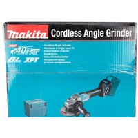 Угловая шлифмашина Makita GA005GM201 (с 2-мя АКБ) - Превью изображения №13 — Интернет-магазин Time-Shop