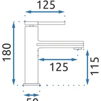 Смеситель Rea Oval B6514 (хром) - Превью изображения №5 — Интернет-магазин Time-Shop